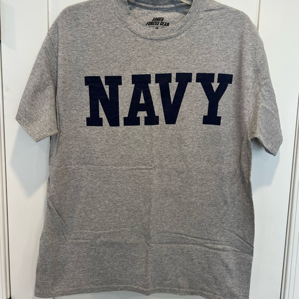 Armed Forces Gear NAVY T-shirt.   Size L